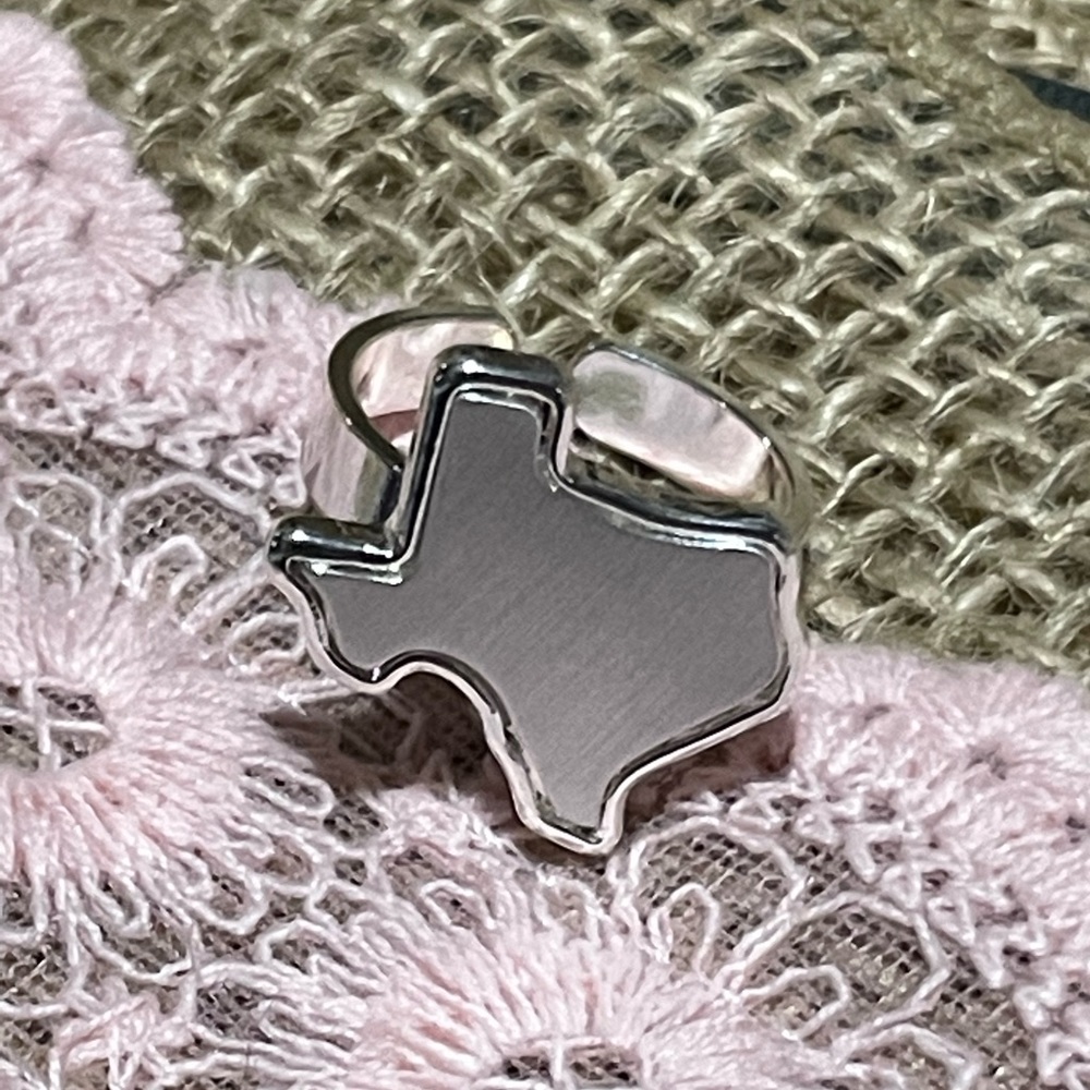 Silver Texas Ring